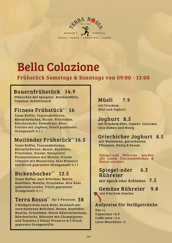 Menu_Ristorante TERRA ROSSA Bickenbach - Essen wie bei Nonna & Nonno_Bickenbach_image_2