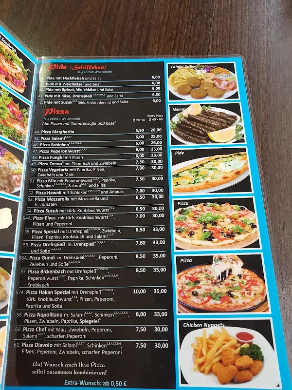 Menu_Bistro Bickenbach_Bickenbach_immagine_2