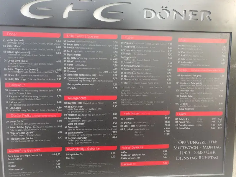 Menu_Efe Döner Biblis_Biblis_image_2
