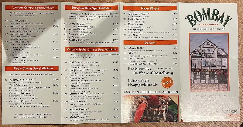 Menu_Bombay Curry House_Biedenkopf_immagine_1