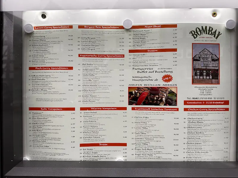 Menu_Bombay Curry House_Biedenkopf_immagine_3