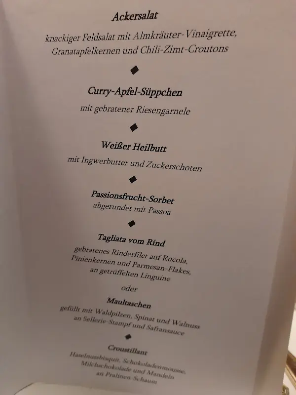 Menu_Restaurant Mühlstein - Bensheim_Bensheim_image_1