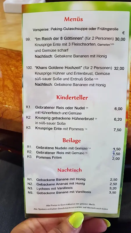 Menu_Asia Restaurant New Palace_Bensheim_immagine_4