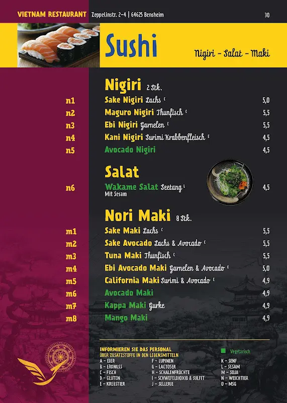 Menu_Vietnam Restaurant_Bensheim_image_2