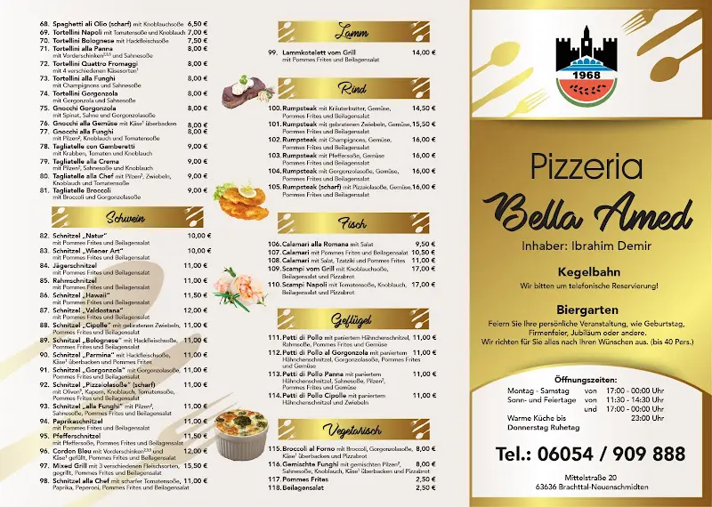 Menu_Pizzeria Bella Amed_Brachttal_imagen_2