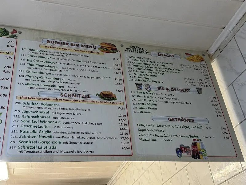 Menu_Pizzeria La Strada Bischofsheim_Bischofsheim_image_1