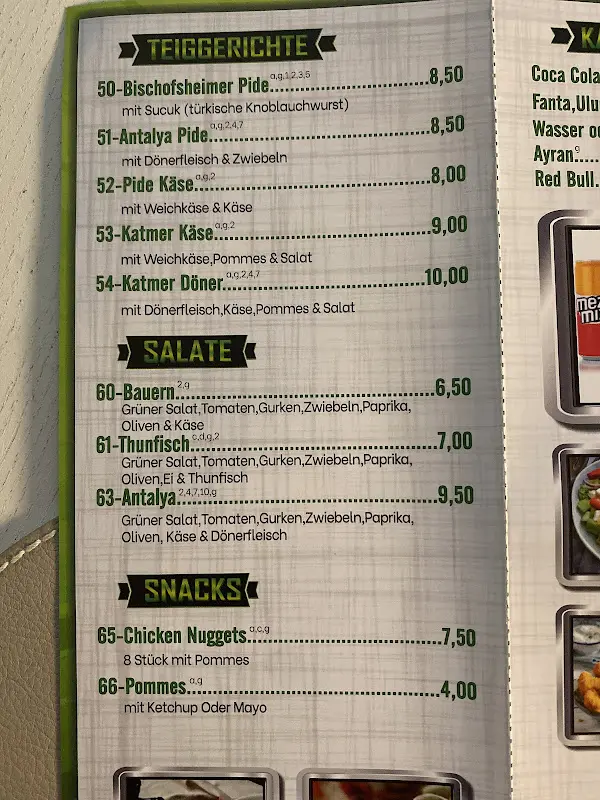 Menu_Antalya Döner & Pizza Haus_Bischofsheim_image_1