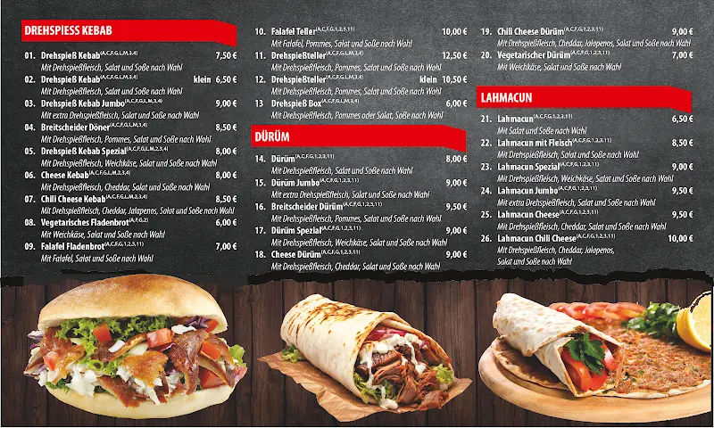 Menu_Dönerland Breitscheid_Breitscheid_immagine_1