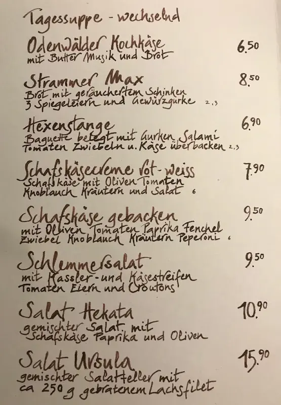 Menu_Odenwälder Hexenhaus GmbH & Co. KG_Fränkisch-Crumbach_immagine_3