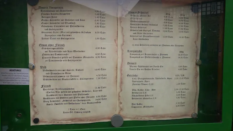 Menu_Burgschänke Burg Herzberg_Herzberg_immagine_1