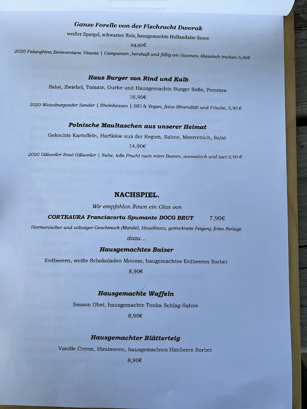 Menu_Das Gerhard's_Wolfhagen_image_2