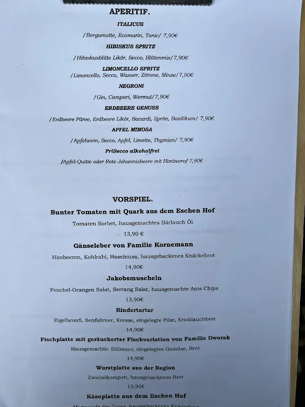 Menu_Das Gerhard's_Wolfhagen_image_3