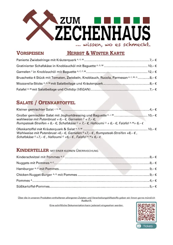 Menu_Grubengaststätte Zum Zechenhaus_Solms_immagine_3