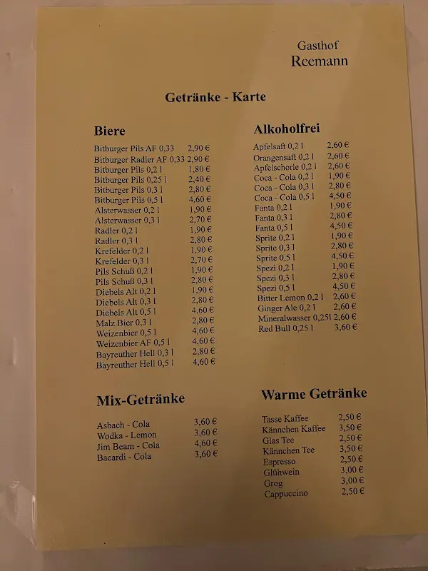 Menu_Haus Reemann_Borken_immagine_1