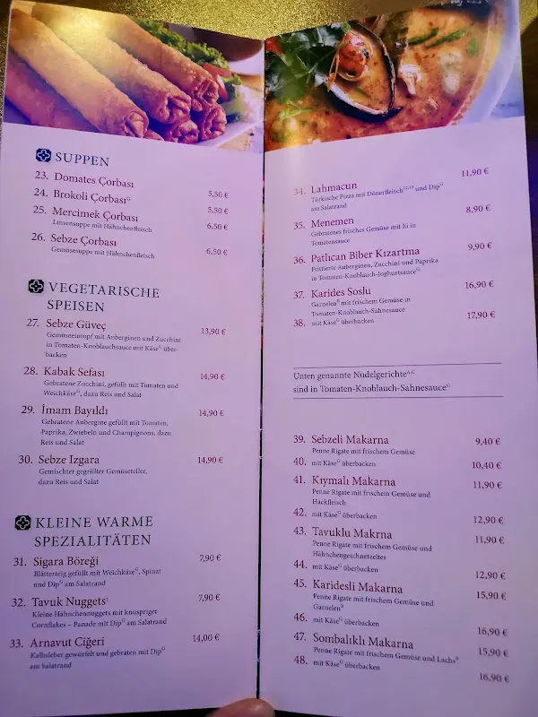 Menu_Restaurant Mosaik_Borken_image_1