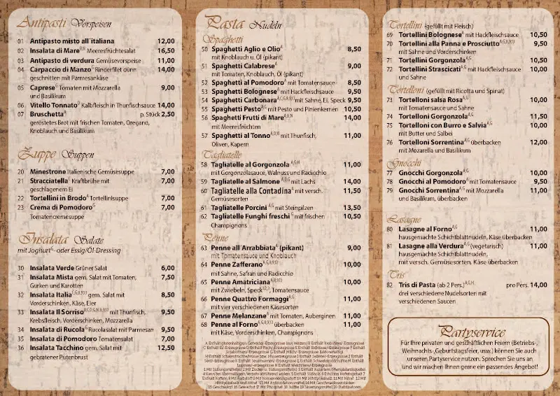 Menu_Pizzeria Il Sorriso - Bruchköbel_Bruchköbel_immagine_1