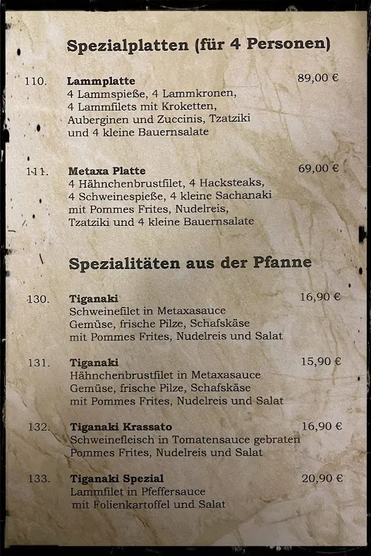 Menu_Gasthaus Der Grieche_Büdingen_immagine_1