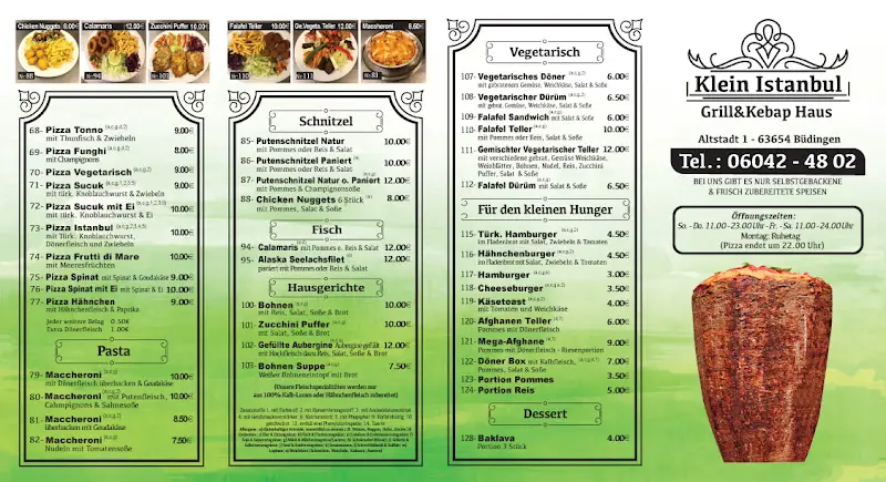 Menu_Klein Istanbul_Büdingen_image_1