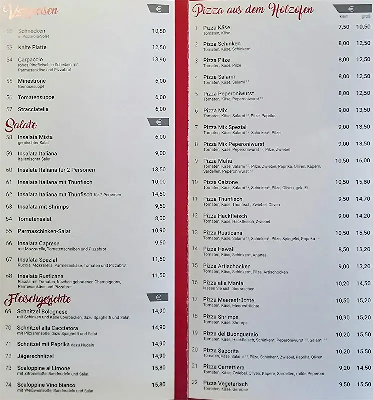 Menu_Pizzeria Rusticana_Büdingen_image_1