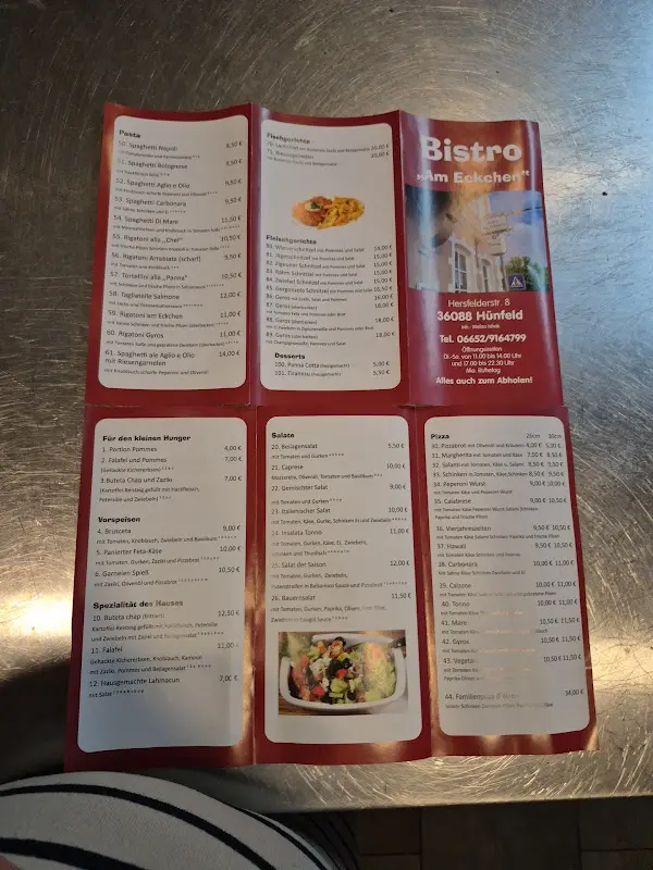 Menu_Restaurant am Eckchen_Hünfeld_immagine_1