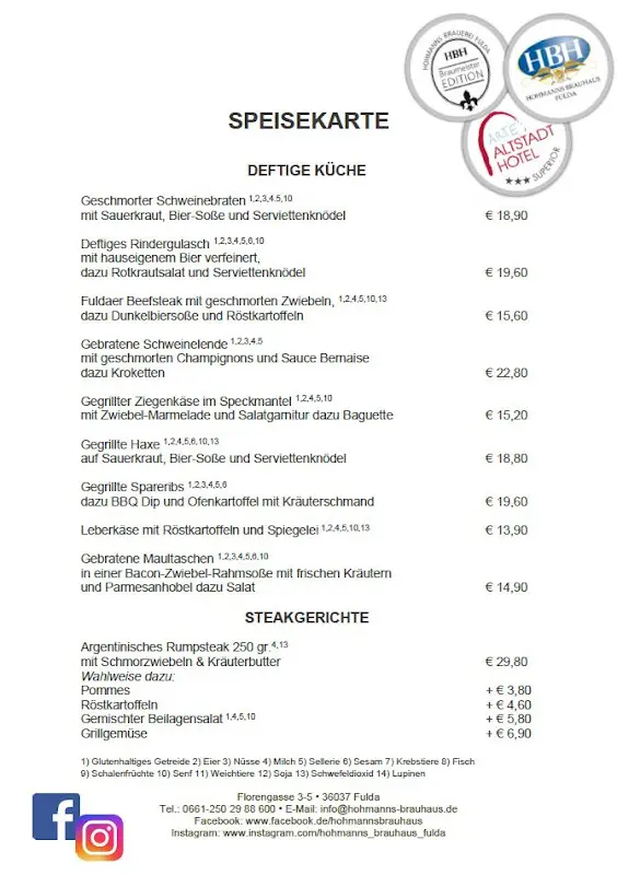 Menu_Hohmanns Brauhaus_Fulda_image_2