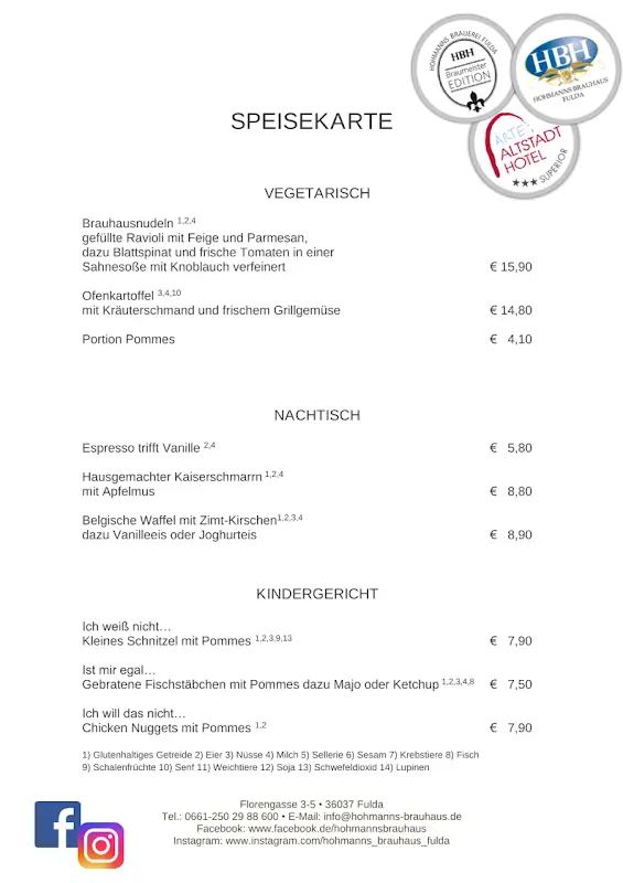 Menu_Hohmanns Brauhaus_Fulda_image_3