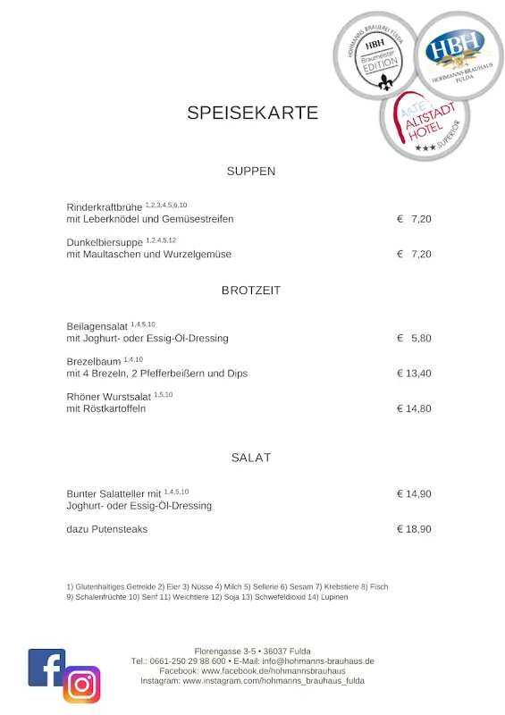 Menu_Hohmanns Brauhaus_Fulda_image_4