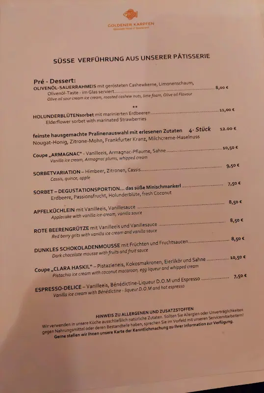 Menu_Restaurant Goldener Karpfen_Fulda_immagine_3