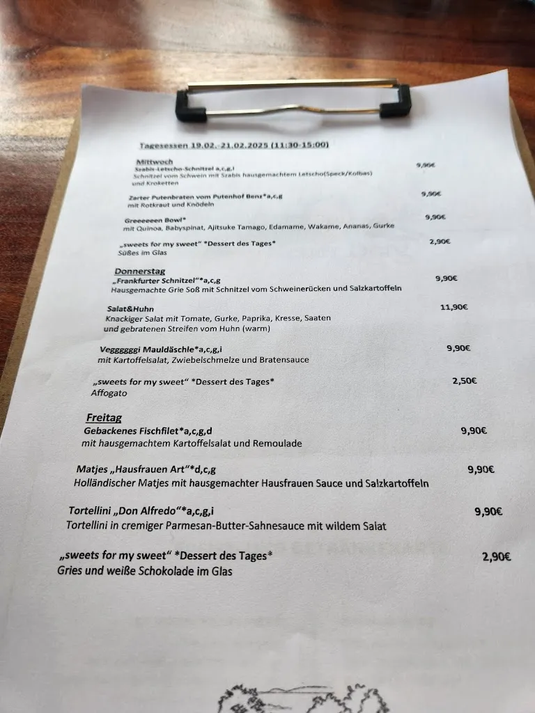 Menu_Waldschenke Neuer Berg_Schwaigern_immagine_1