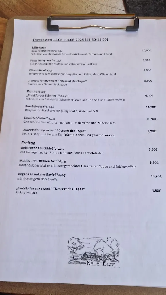 Menu_Waldschenke Neuer Berg_Schwaigern_immagine_2