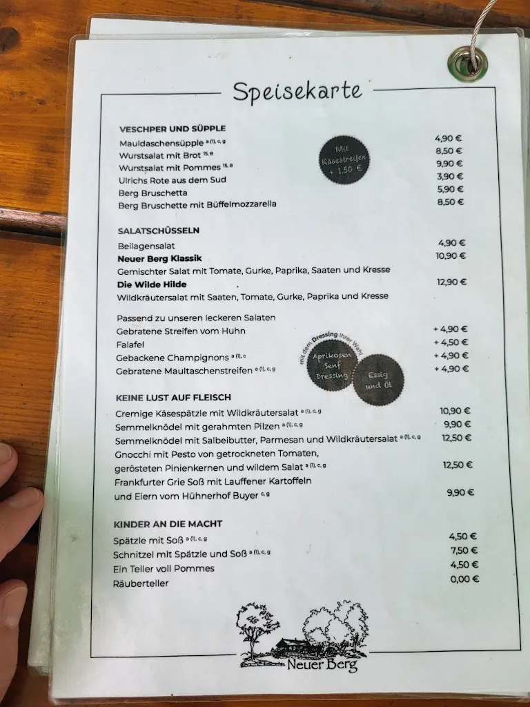 Menu_Waldschenke Neuer Berg_Schwaigern_immagine_4