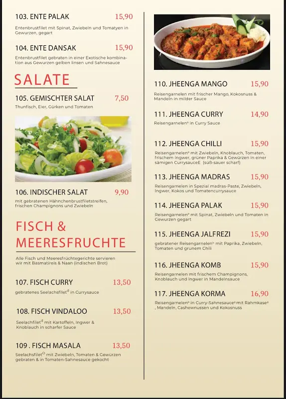 Menu_Indian Tandoori Restaurant_Butzbach_immagine_4