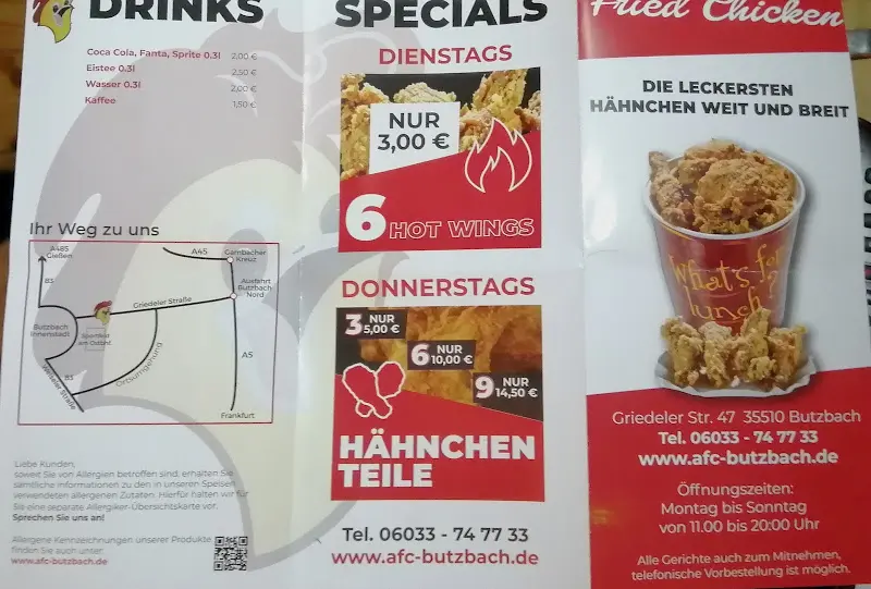 Menu_American Fried Chicken_Butzbach_image_1