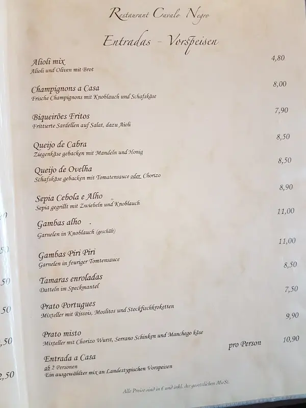 Menu_Restaurant Cavalo Negro_Dietzenbach_image_1