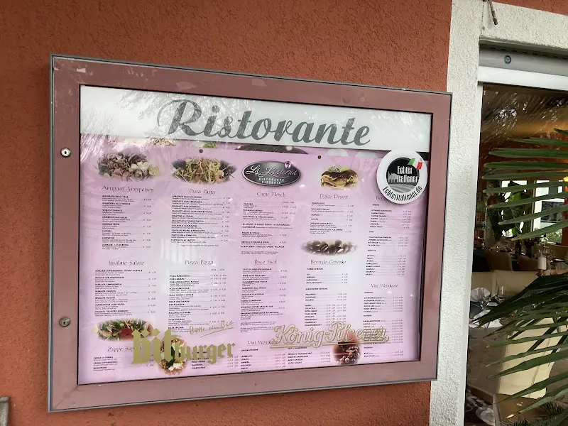 Menu_Ristorante La Lanterna Dietzenbach_Dietzenbach_image_1