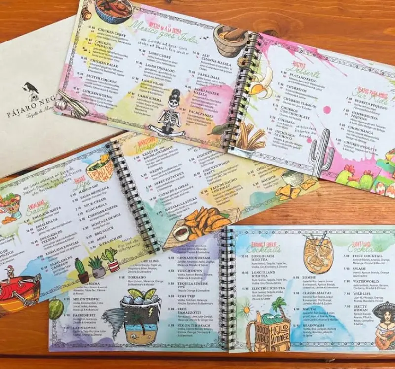 Menu_Pajaro Negro - Dieburg_Dieburg_immagine_1