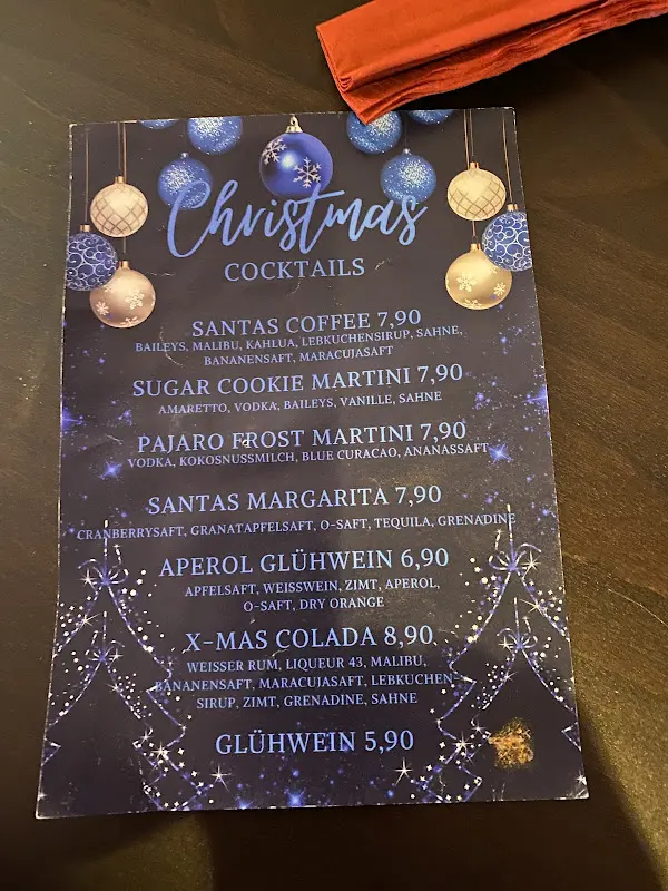 Menu_Pajaro Negro - Dieburg_Dieburg_immagine_2