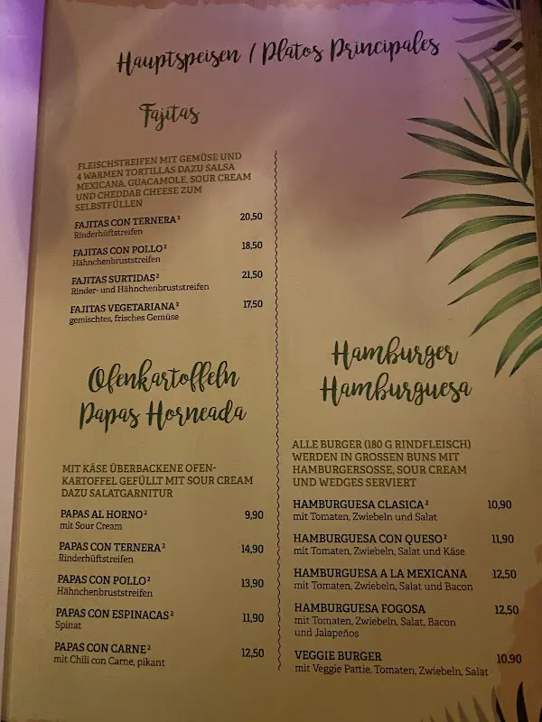 Menu_Pajaro Negro - Dieburg_Dieburg_immagine_3