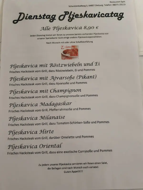 Menu_Restaurant Split Dieburg_Dieburg_image_2