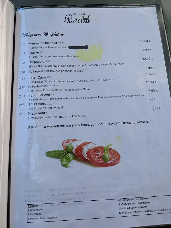 Menu_L'arte Della Padella_Dieburg_image_4
