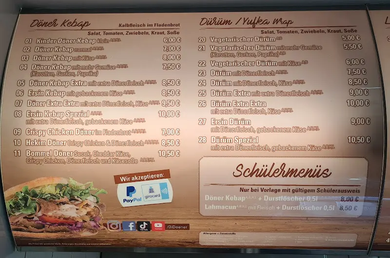 Menu_DI Döner - Ersin Baba_Dieburg_immagine_3