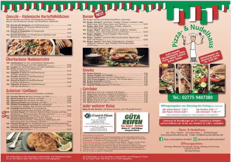 Menu_Pizza & Nudelhaus_Driedorf_immagine_2