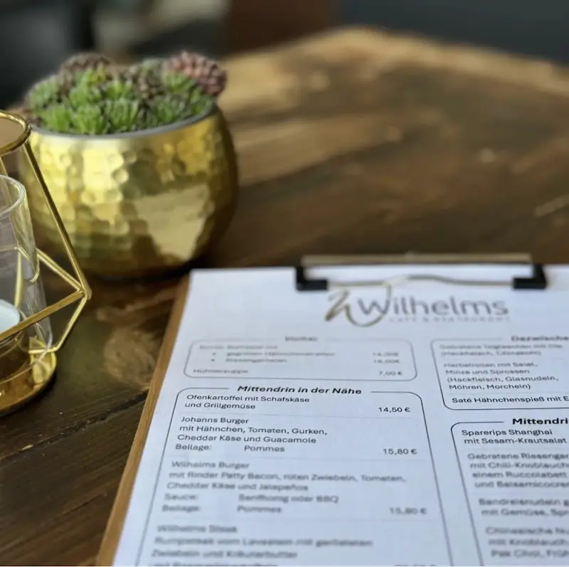 Menu_Wilhelms - Cafè & Restaurant_Dillenburg_immagine_4