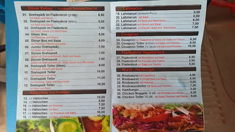 Menu_Dillenburger Kebap Haus_Dillenburg_immagine_2