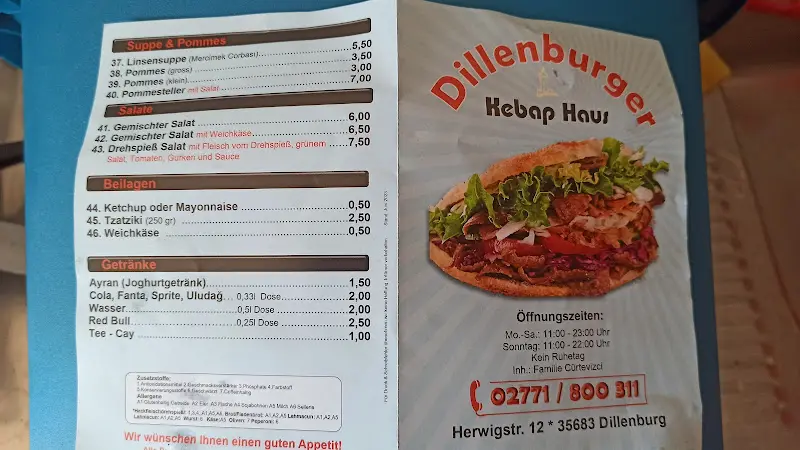 Menu_Dillenburger Kebap Haus_Dillenburg_immagine_4