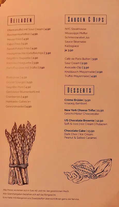 Menu_Die Sattlerei - beef & more_Darmstadt_image_4