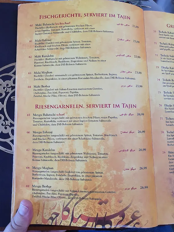 Menu_Shiraz Restaurant_Darmstadt_immagine_2