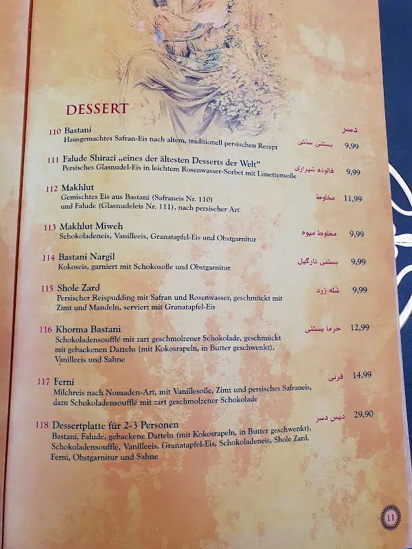 Menu_Shiraz Restaurant_Darmstadt_immagine_3