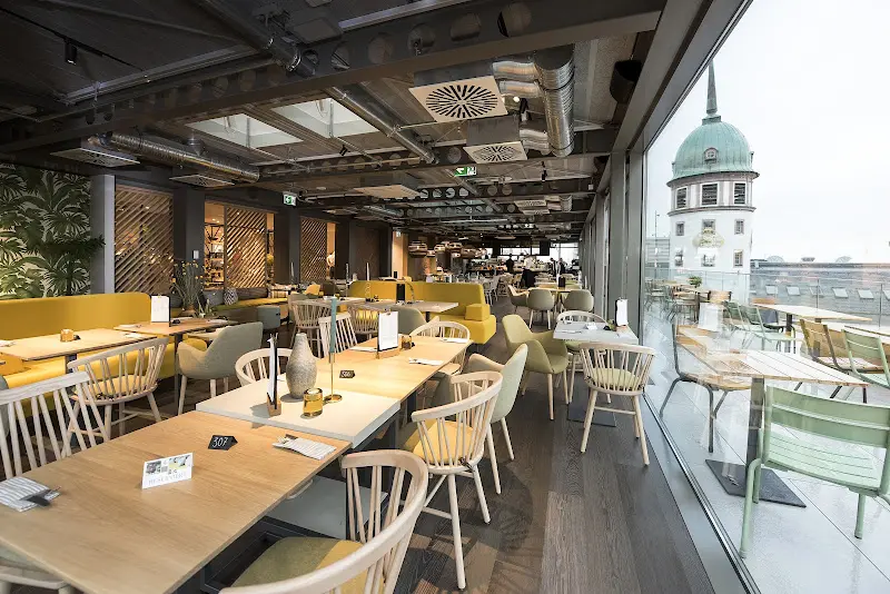 Obendrüber vom Henschel restaurant in Darmstadt