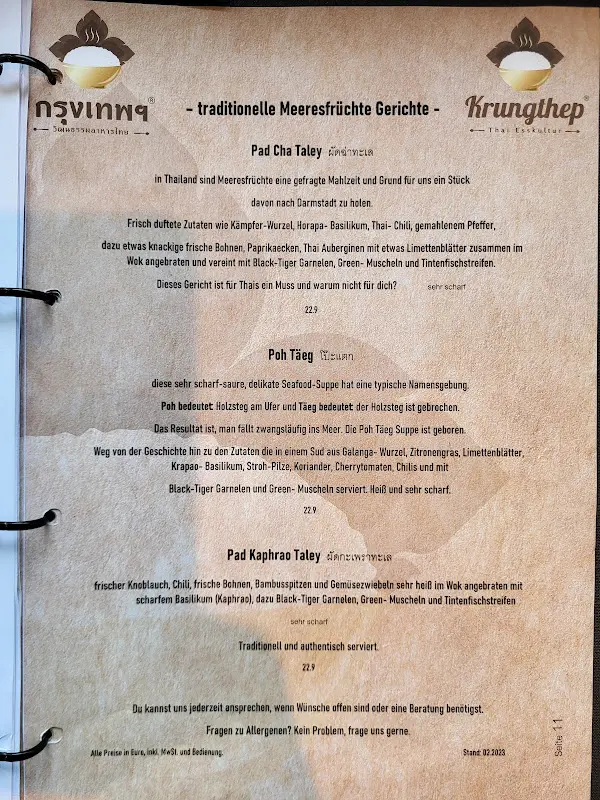 Menu_Krungthep - Thai Esskultur_Darmstadt_image_2